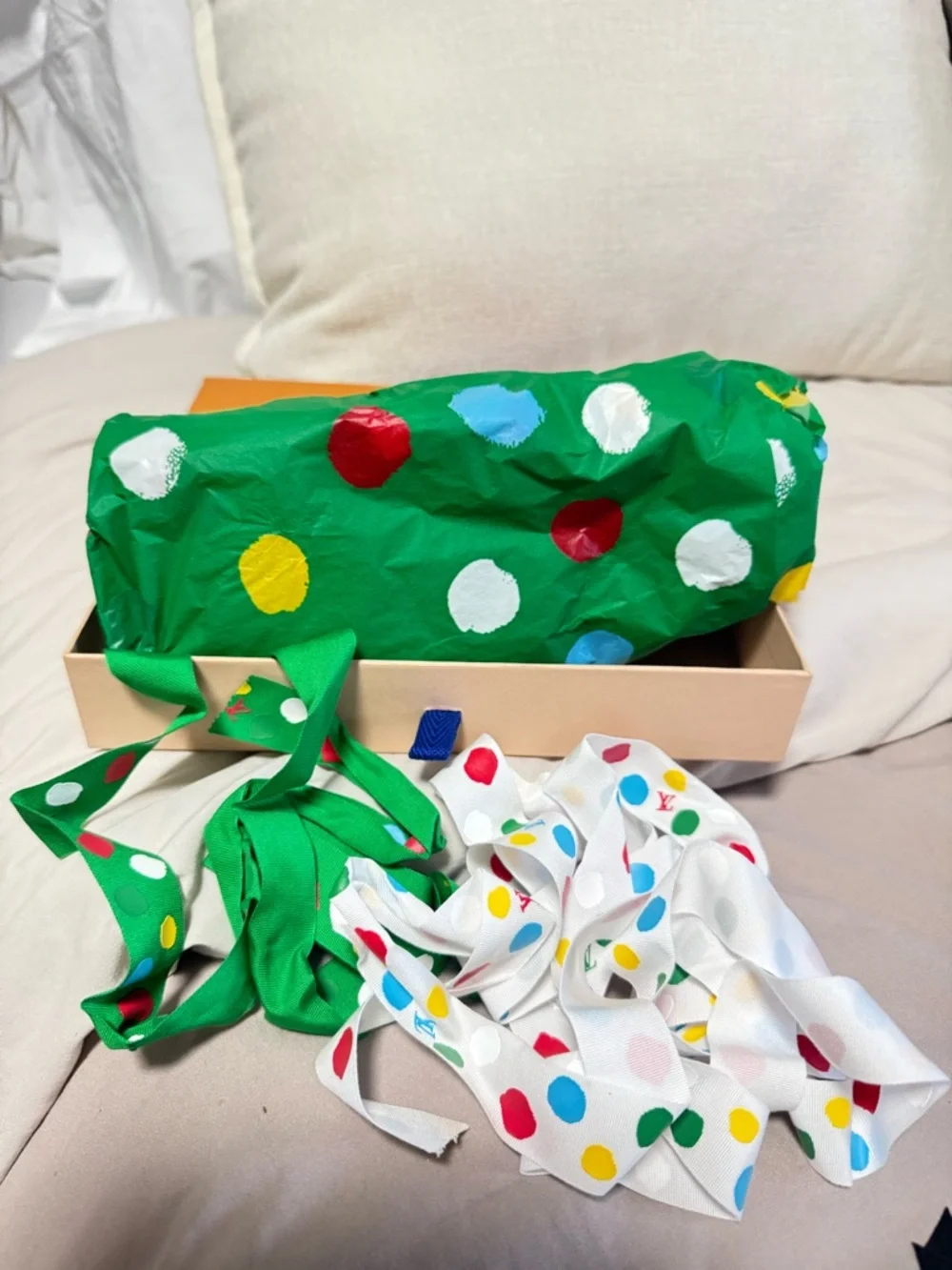 Louis Vuitton Multicolor Polka Dot yayoi kusama collection